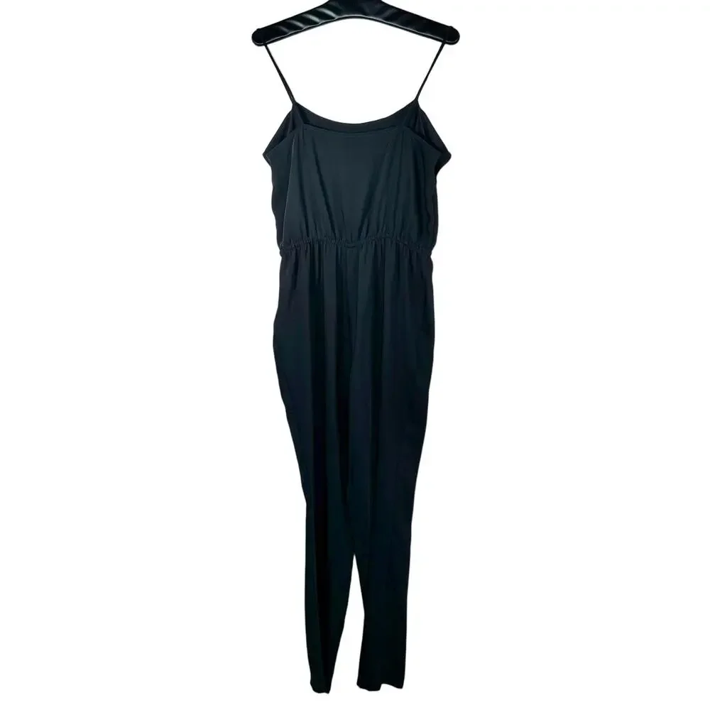 Topshop Black Sleeveless Ruffle Playsuit Jumpsuit 8